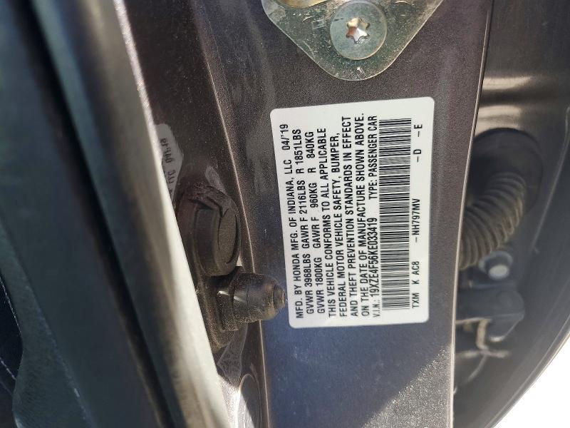 2019 Honda Insight ex