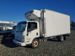 Isuzu npr Refrigerated box Truc Vehiculos salvage en venta: 2009 Isuzu NPR Refrigerated BOX Truck