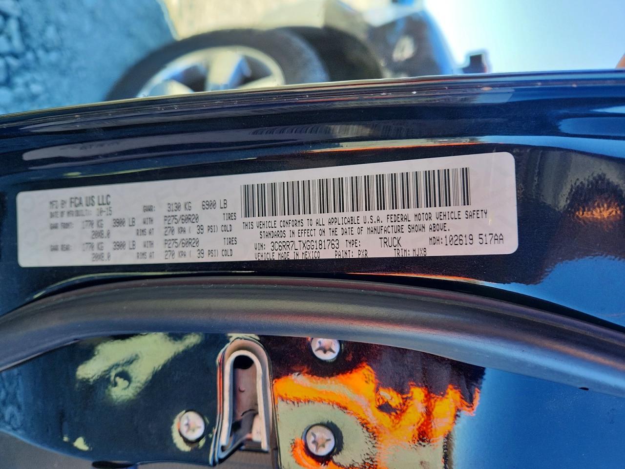 2016 Dodge Ram 1500 slt