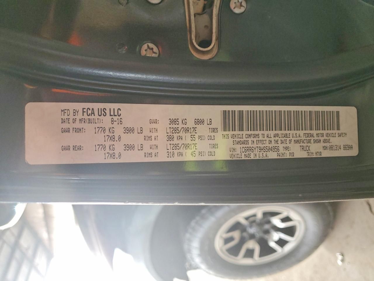 2017 Dodge Ram 1500 Rebel