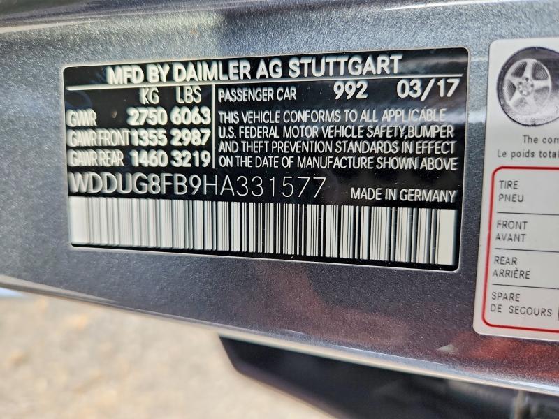 2017 Mercedes-Benz S 550 4matic