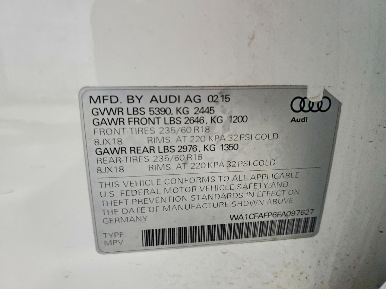 2015 Audi Q5 Premium
