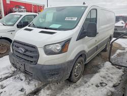 Salvage cars for sale from Copart Woodhaven, MI: 2020 Ford Transit 150 Utility / Service Van