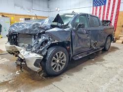 Salvage cars for sale from Copart Kincheloe, MI: 2021 Chevrolet Silverado K1500 lt