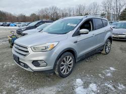 Ford Escape Vehiculos salvage en venta: 2017 Ford Escape Titanium