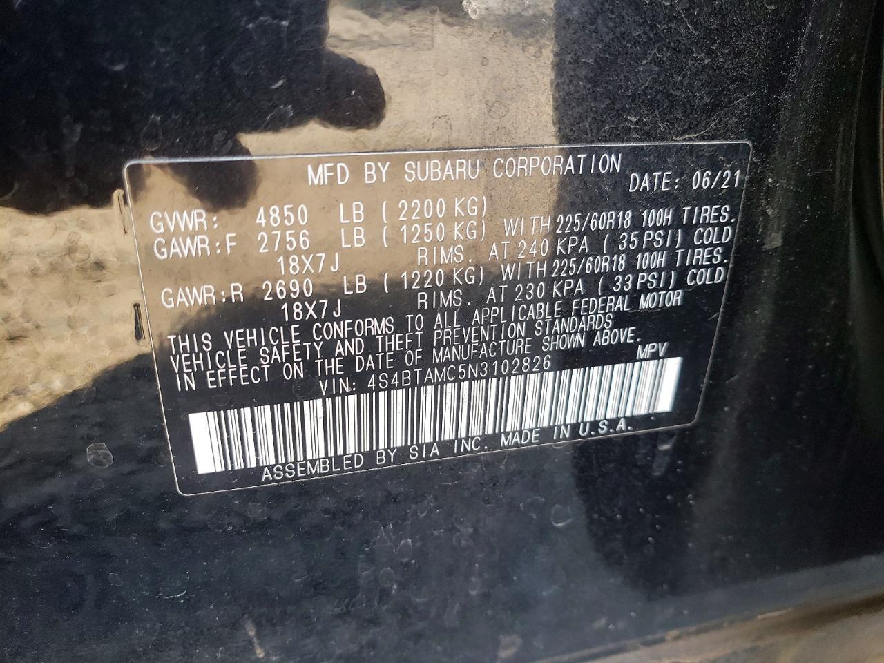2022 Subaru Outback Limited