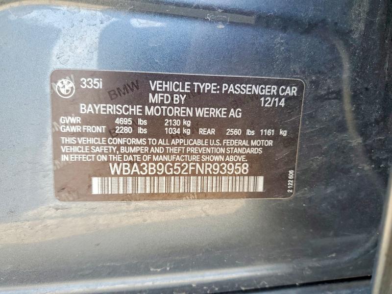 2015 BMW 335 xi