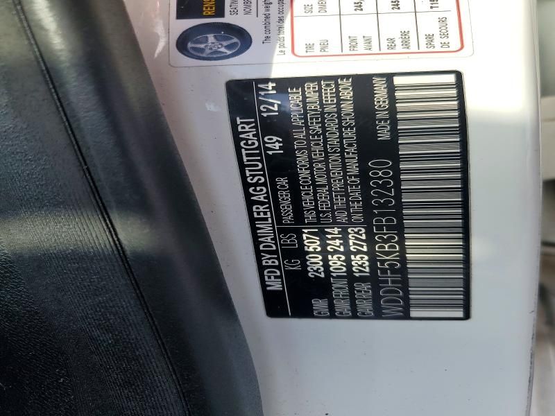 2015 Mercedes-Benz E 350