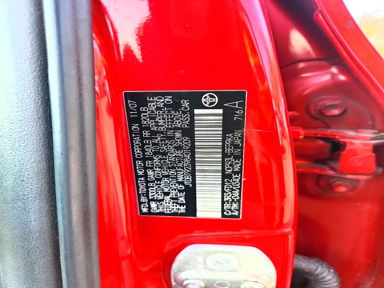 2008 Toyota Yaris