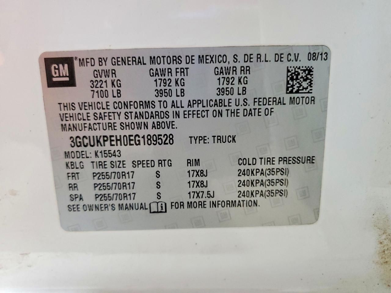 2014 Chevrolet Silverado K1500