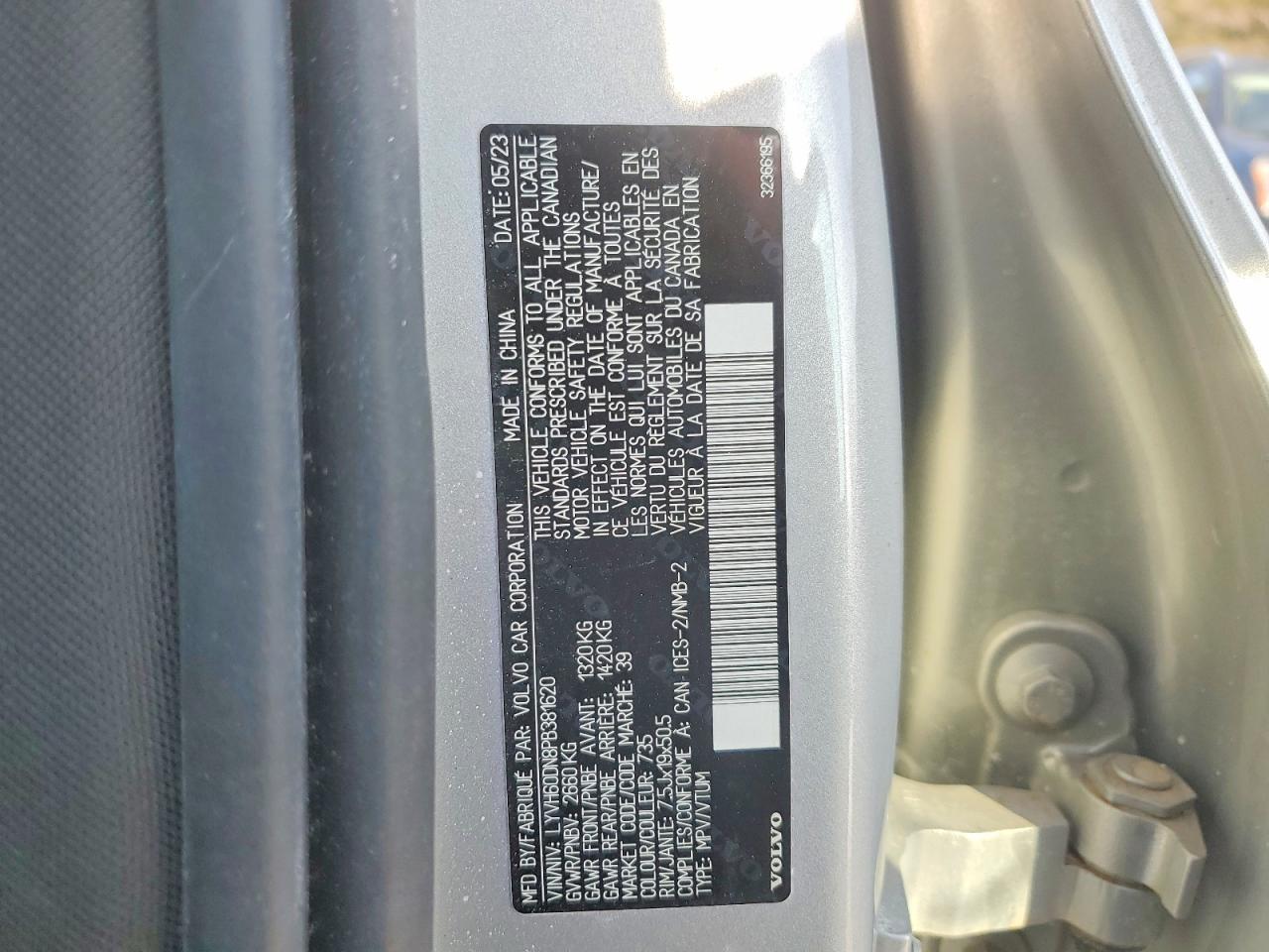 2023 Volvo Xc60 Plus