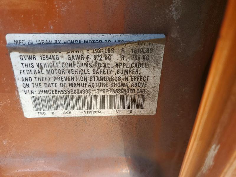 2011 Honda Fit Sport