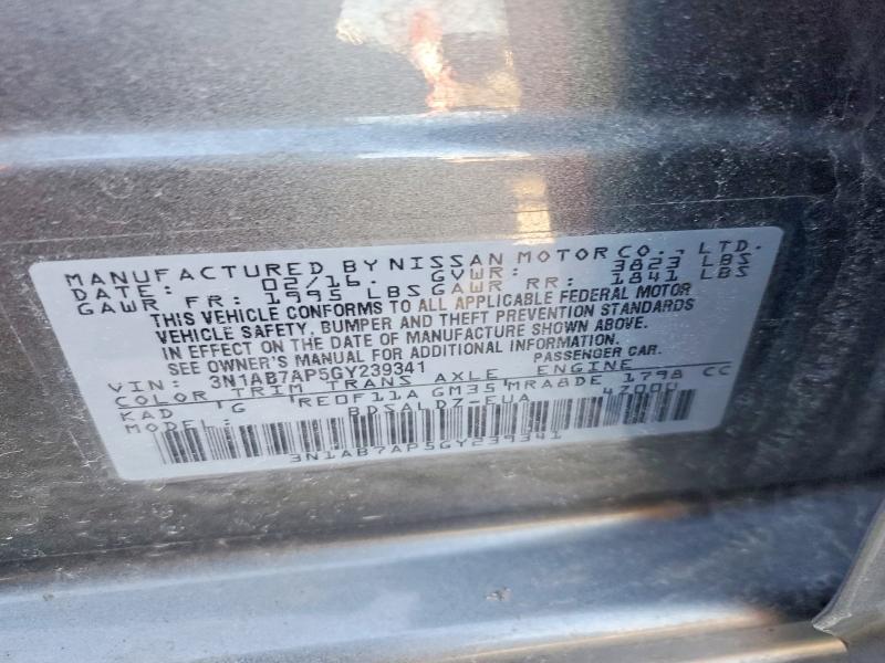 2016 Niss Sentra s