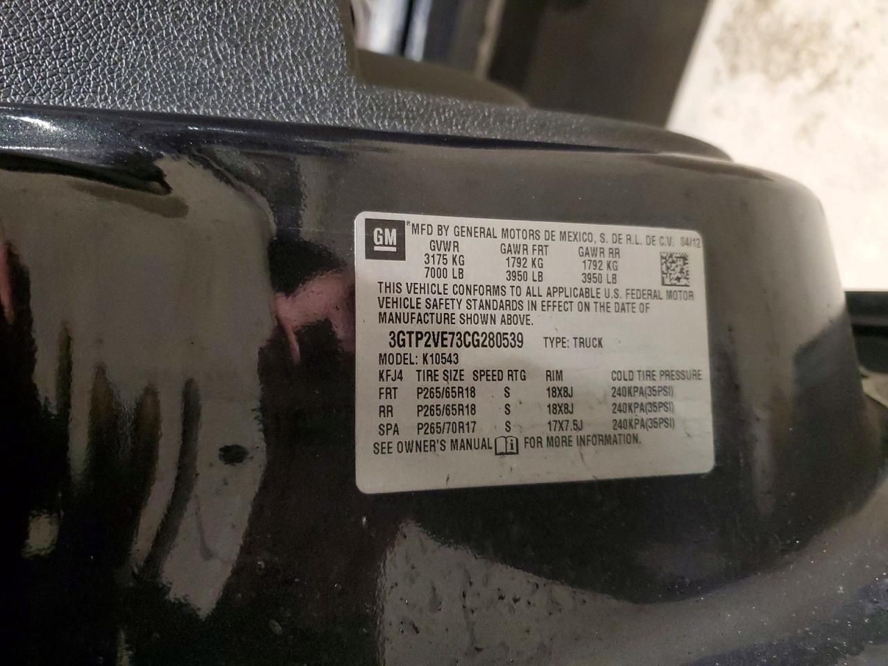 2012 GMC Sierra K1500 sle