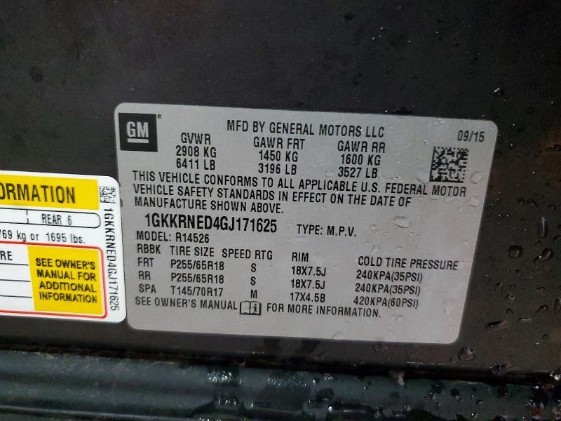 2016 GMC Acadia sle