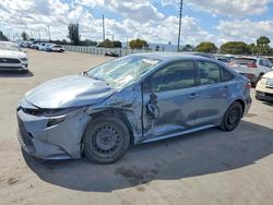 Salvage cars for sale from Copart Miami, FL: 2020 Toyota Corolla le
