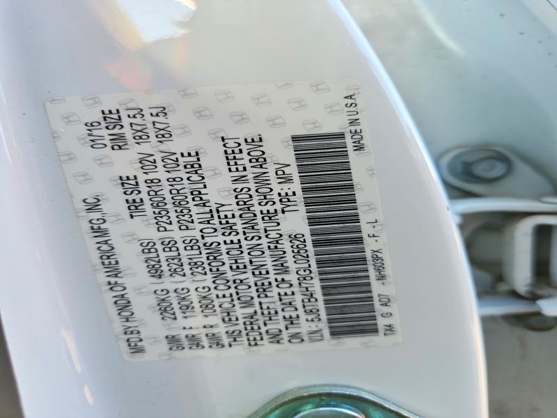 2016 Acura Rdx Advance
