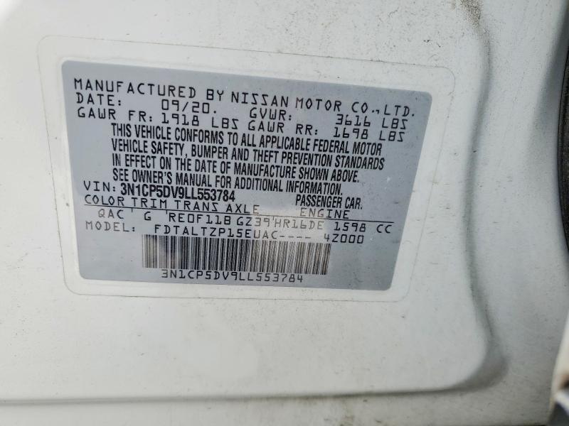 2020 Nissan Kicks sr