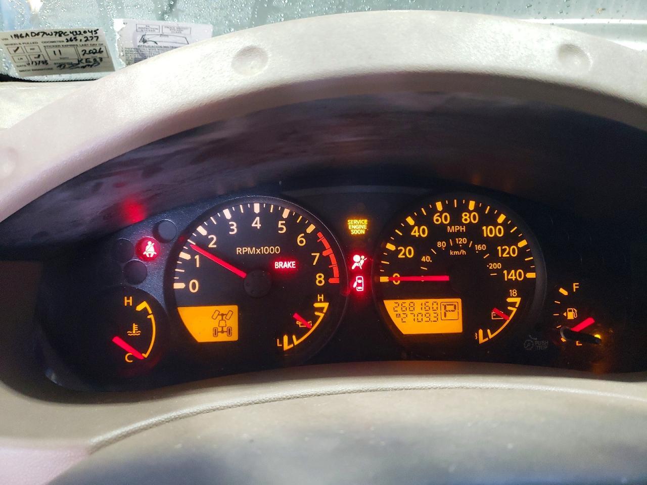 2008 Nissan Frontier Crew cab le