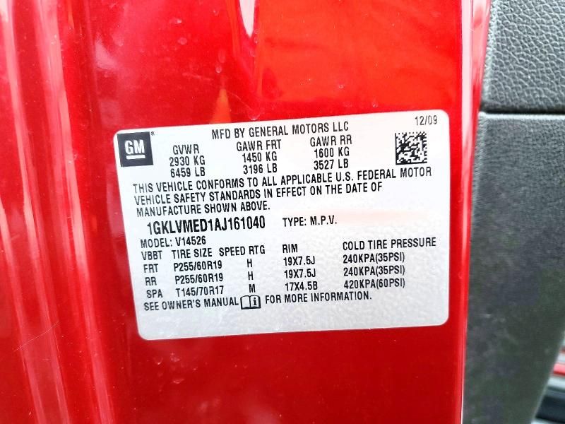 2010 GMC Acadia Slt-1