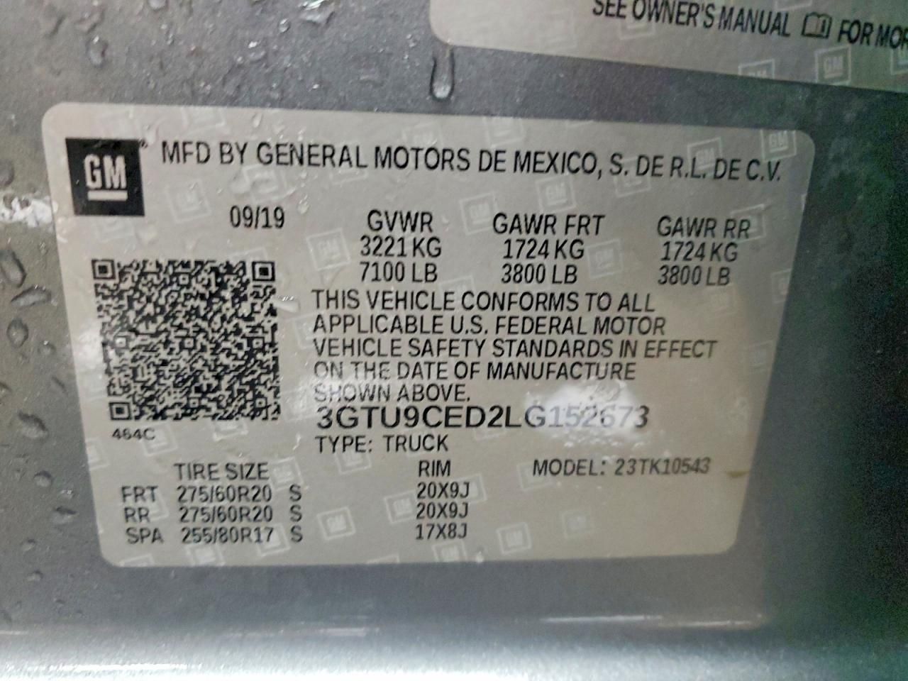 2020 GMC Sierra K1500 Elevation