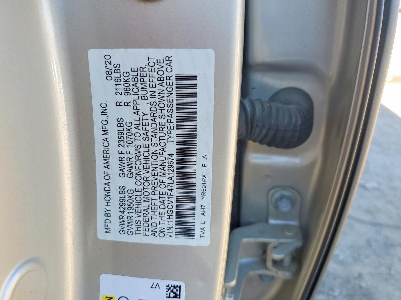 2020 Honda Accord ex