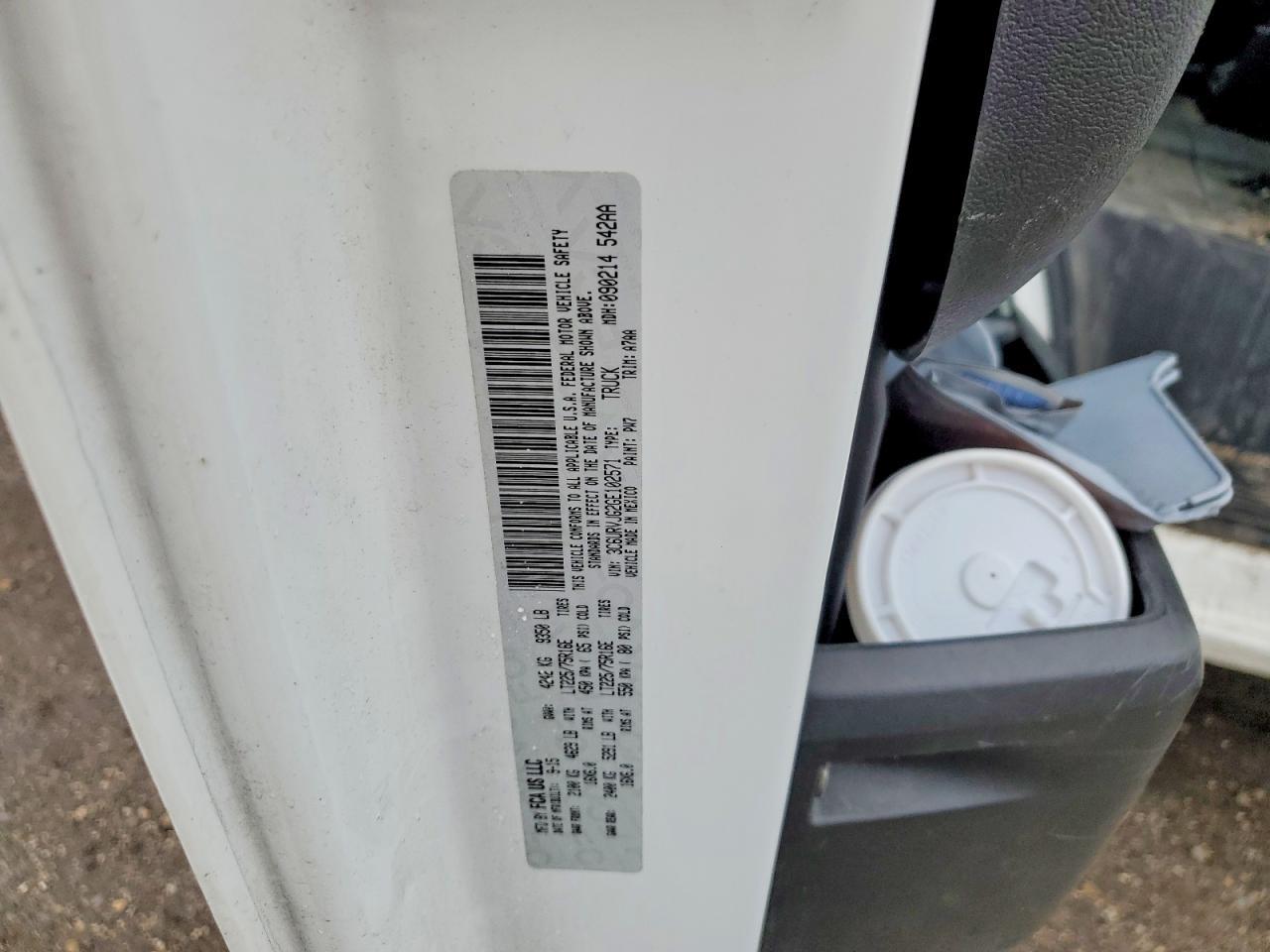 2016 Dodge RAM Promaster 3500 Delivery Van