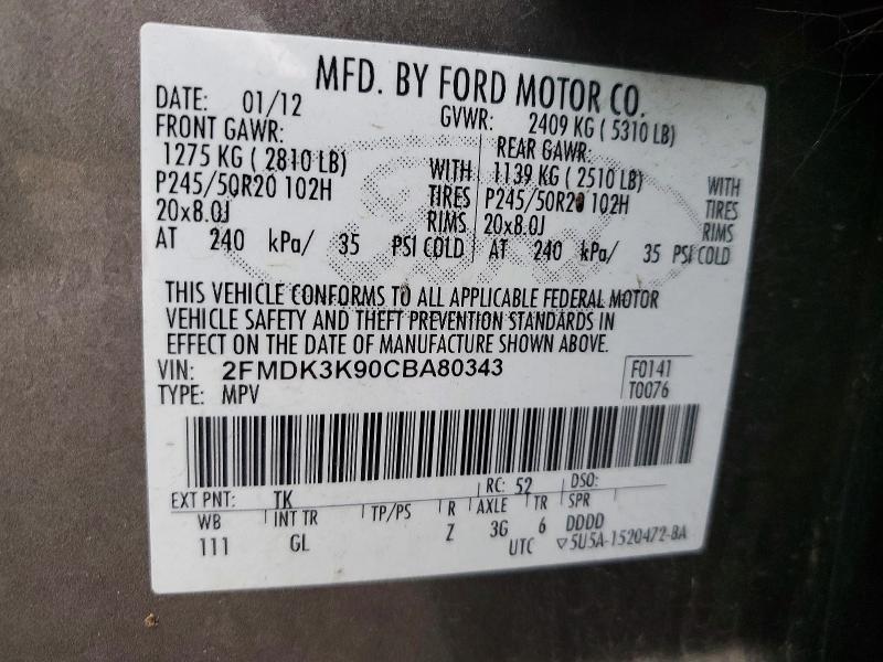 2012 Ford Edge Limited
