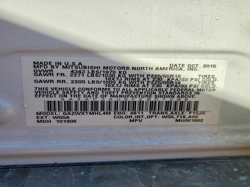 2015 Mitsubishi Outlander Sport es