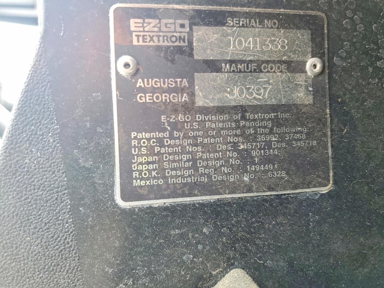 2005 Ezgo Golf Cart