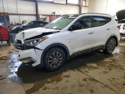 Salvage cars for sale from Copart Nisku, AB: 2018 Hyundai Santa fe Sport