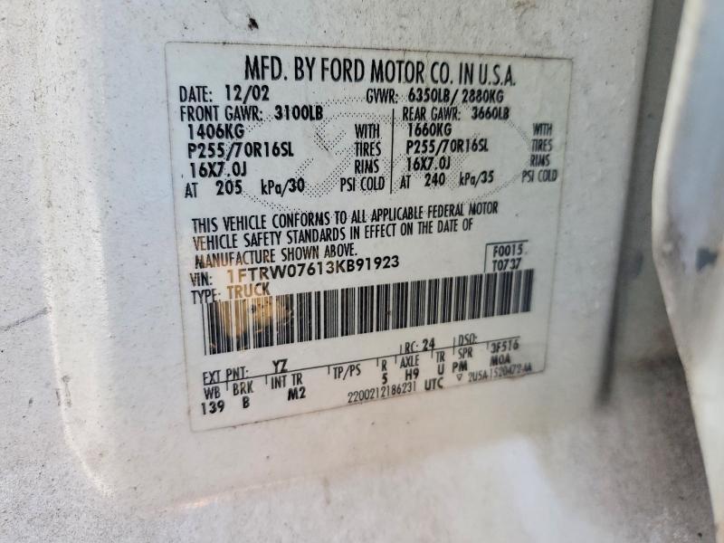 2003 Ford F150 Supercrew