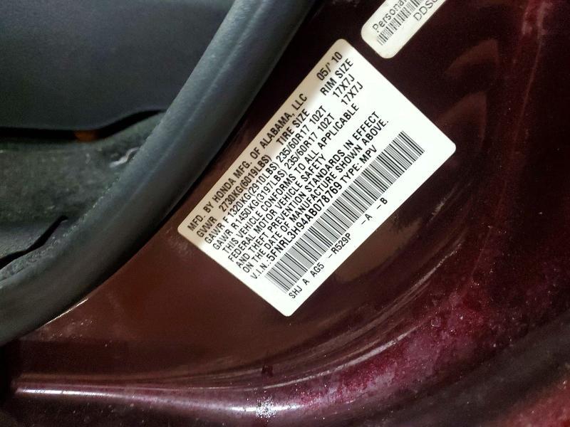 2010 Honda Odyssey Touring