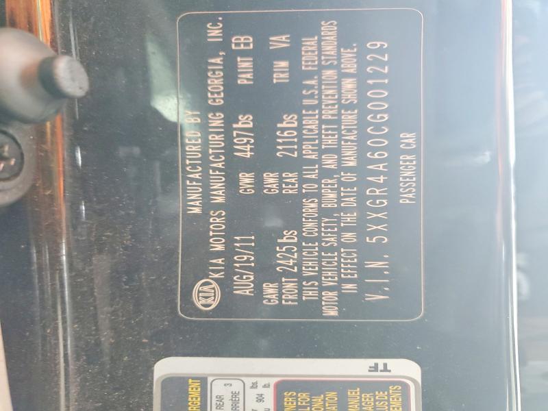 2012 KIA Optima sx Turbo