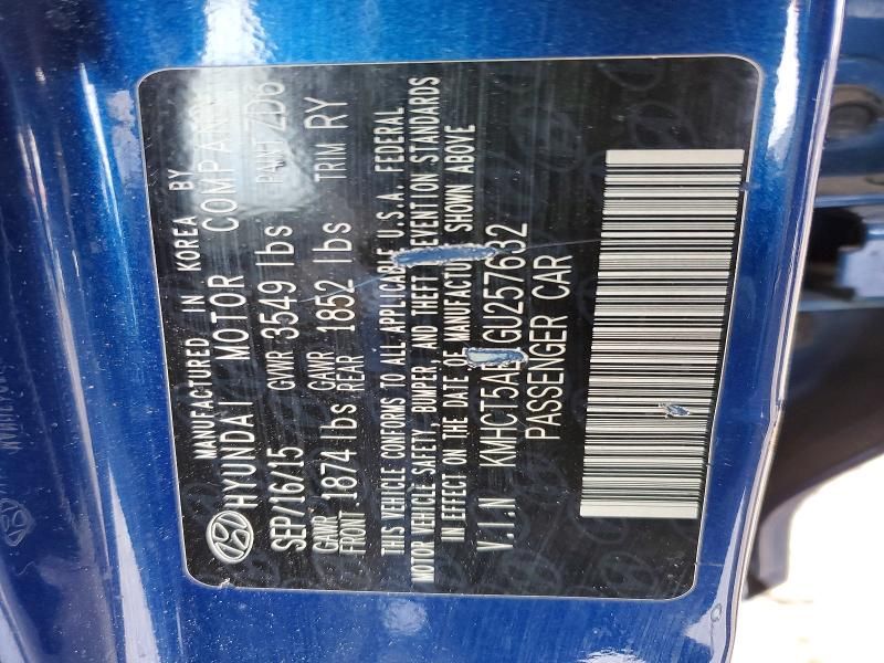 2016 Hyundai Accent se