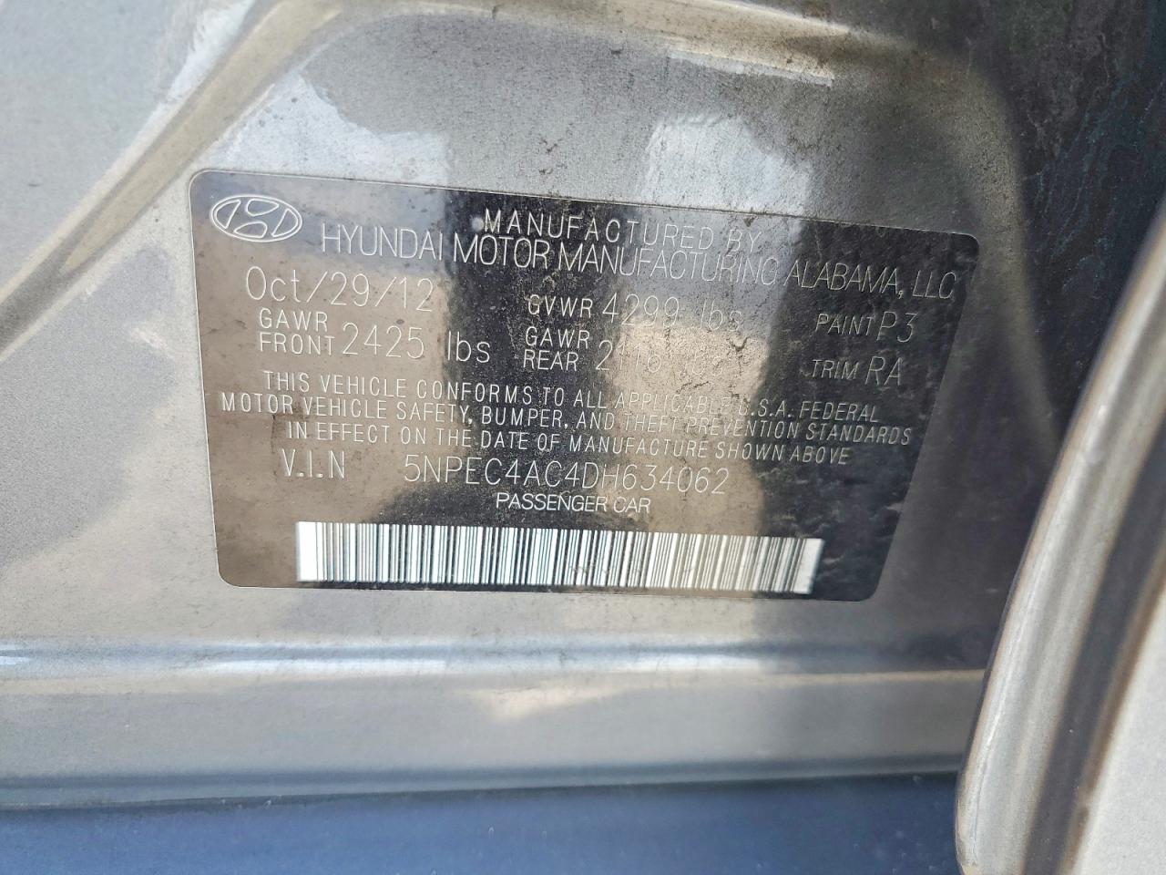 2013 Hyundai Sonata