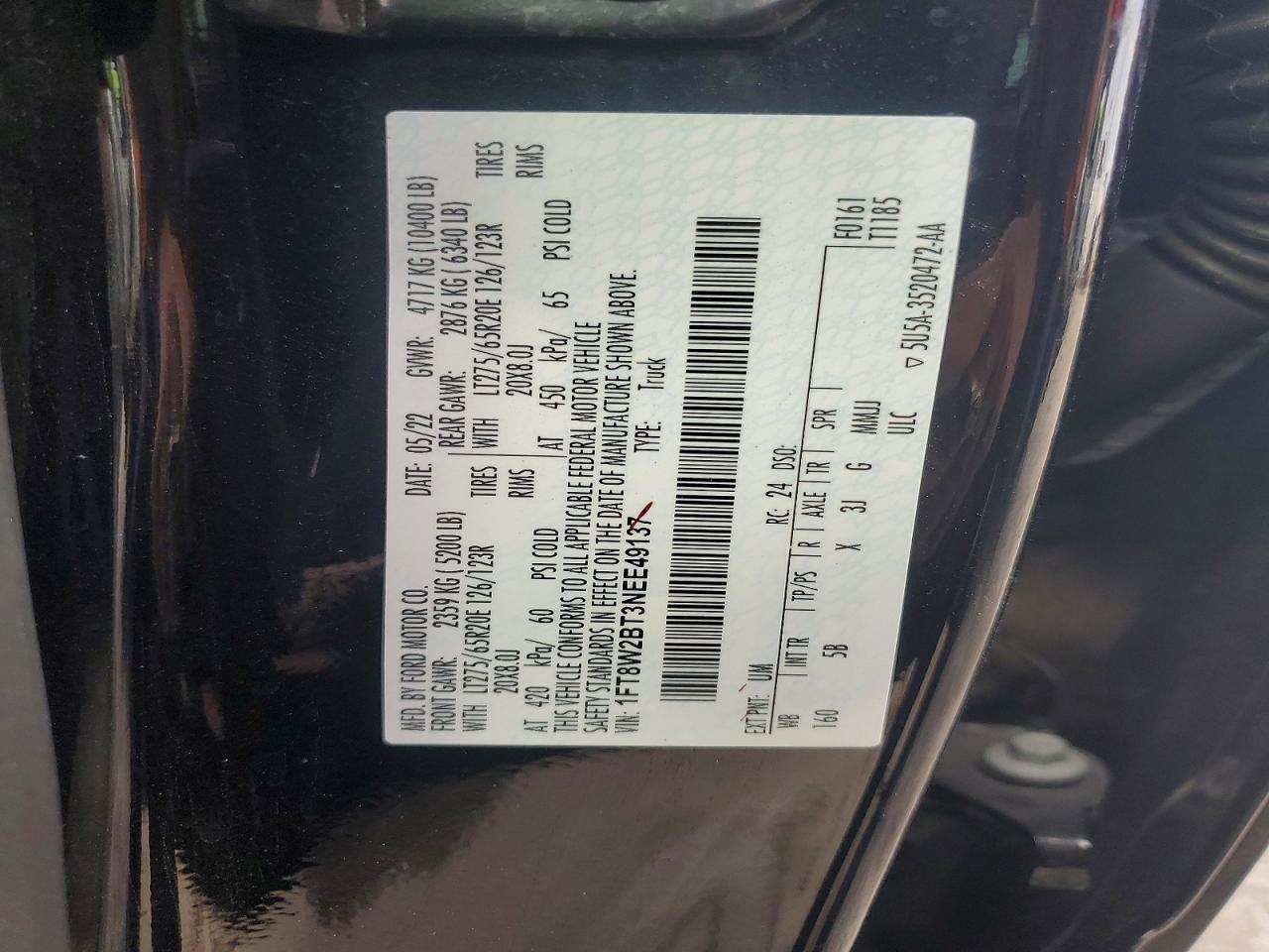 2022 Ford F250 Super Duty