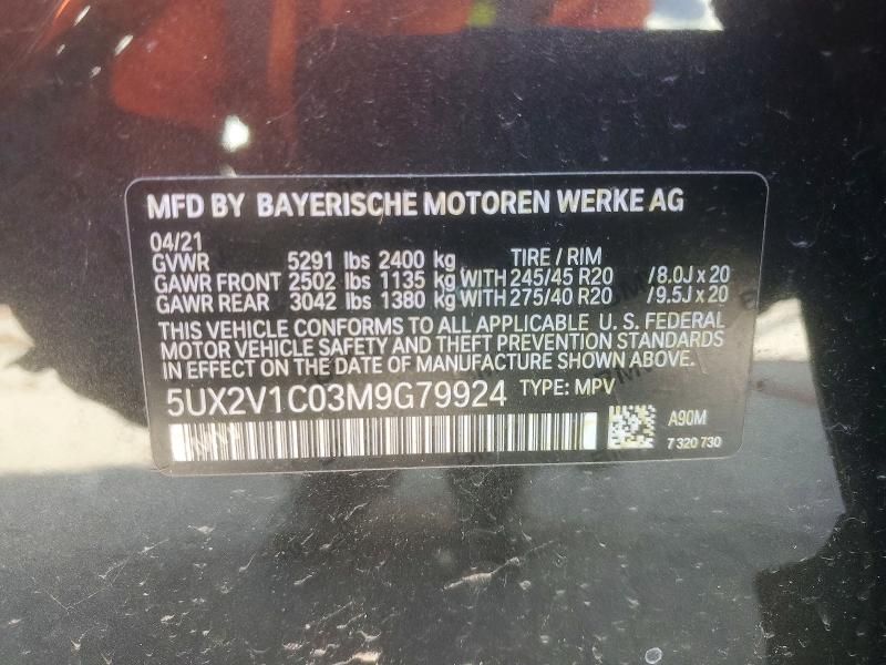 2021 BMW X4 Xdrive30i