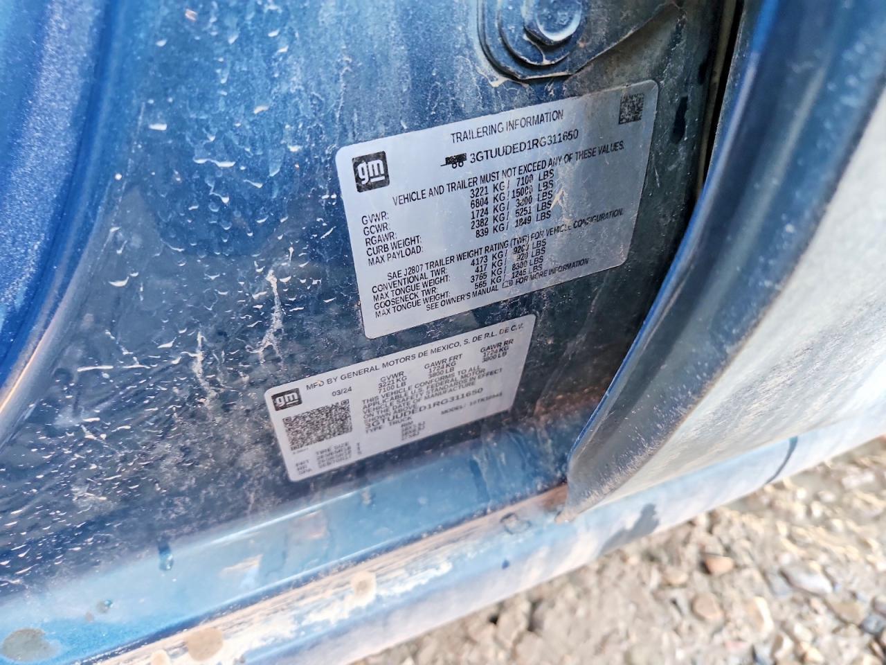 2024 GMC Sierra K1500 SLT