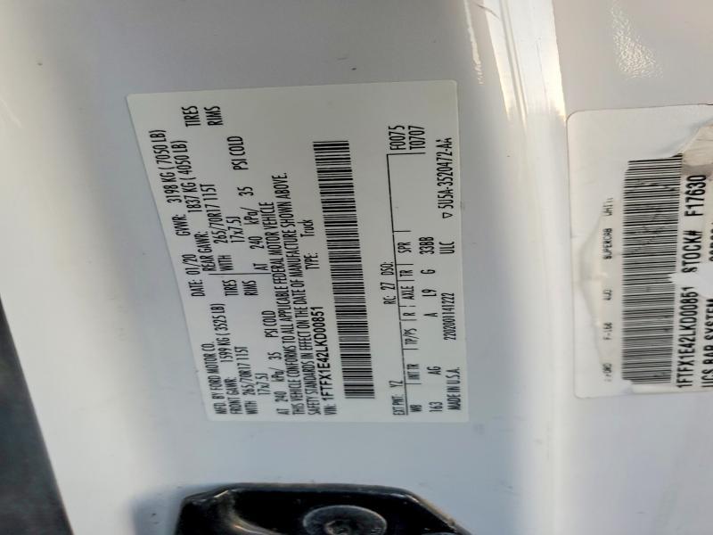 2020 Ford F150 Super Cab