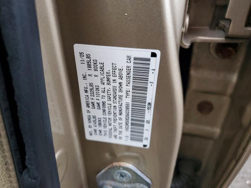 2006 Honda Accord ex