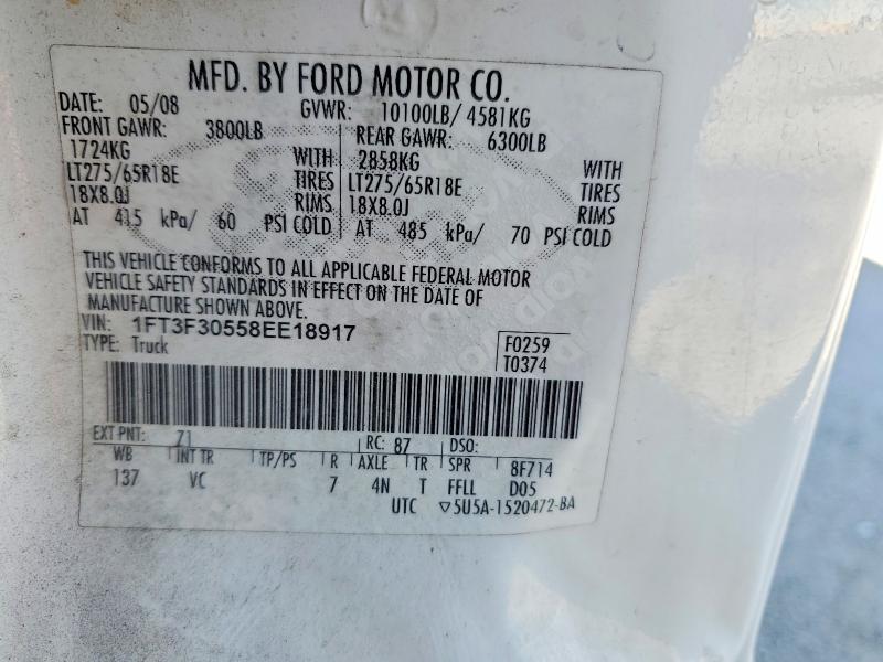 2008 Ford F350 srw Super Duty