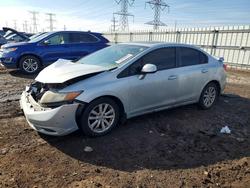 Honda Vehiculos salvage en venta: 2012 Honda Civic ex