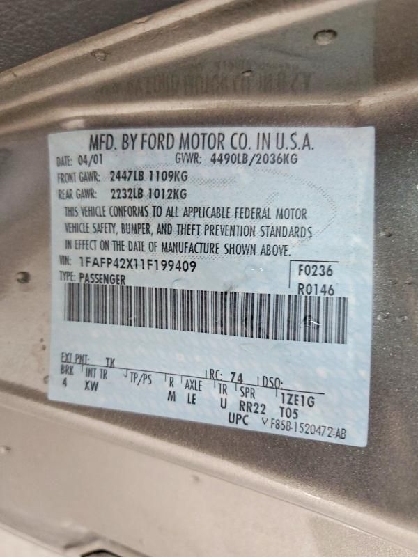 2001 Ford Mustang gt