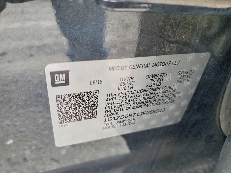 2018 Chevrolet Malibu lt