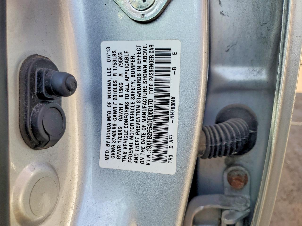 2013 Honda Civic lx