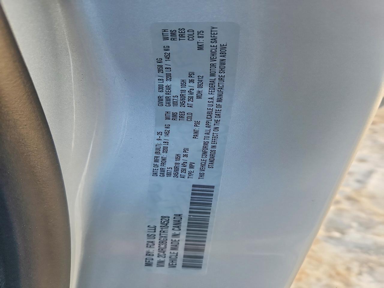2026 Chrysler Pacifica Select