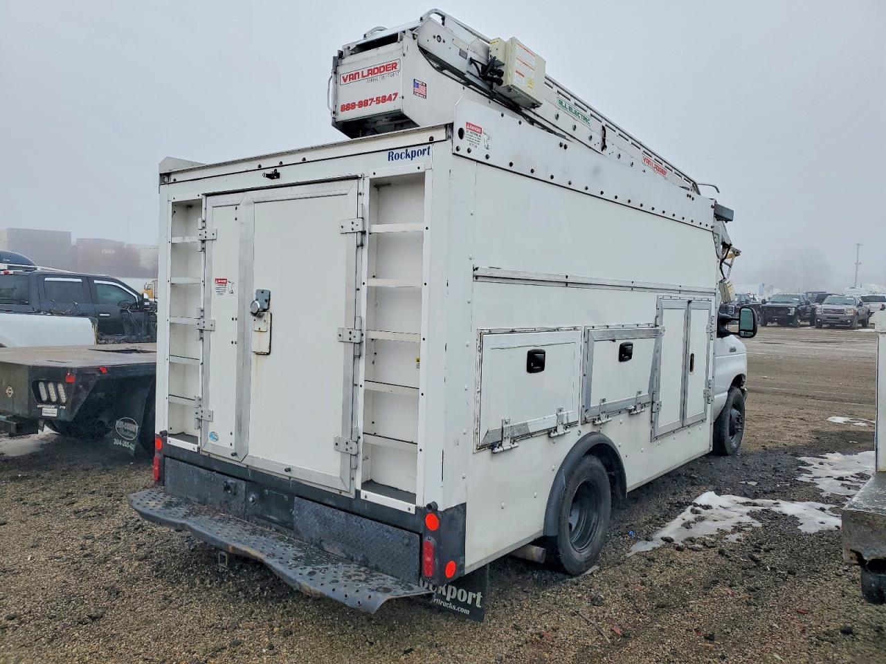 2019 Ford E450 Cable Placer Bucket Truck