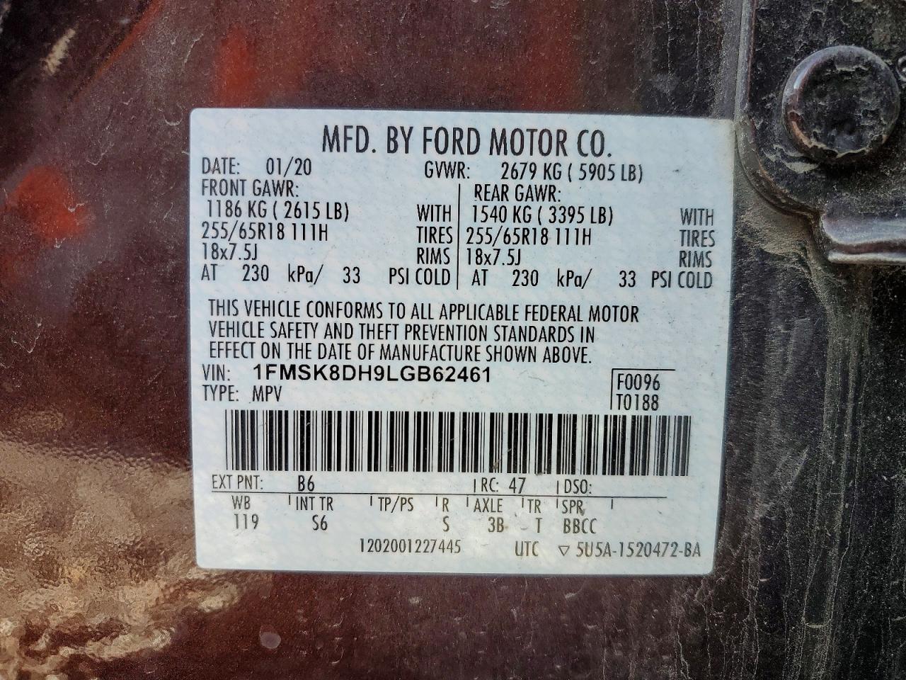 2020 Ford Explorer xlt