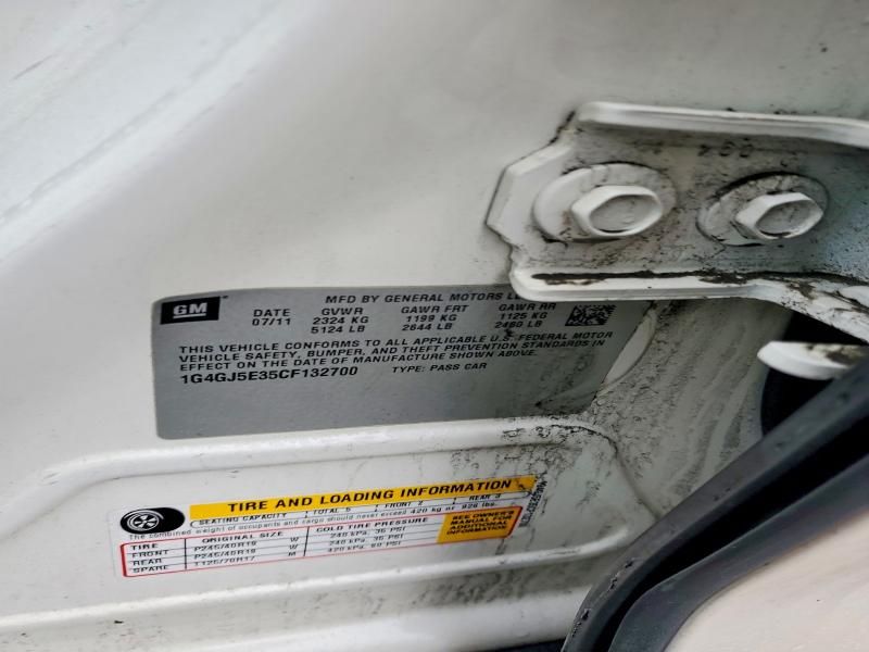 2012 Buick Lacrosse Touring